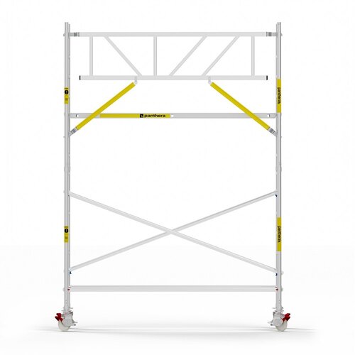 Panthera Basic met voorloopleuning rolsteiger carbon vloer 90x305x5,2m werkhoogte Panthera Panthera Basic met voorloopleuning rolsteiger carbon vloer 90x305x5,2m werkhoogte