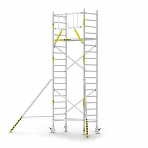 Panthera Panthera Basic met voorloopleuning rolsteiger carbon vloer 90x185x6,2m werkhoogte Panthera Basic met voorloopleuning rolsteiger carbon vloer 90x185x6,2m werkhoogte