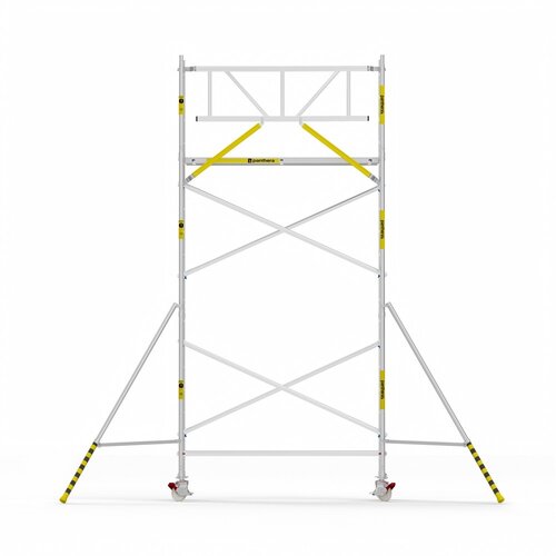 Panthera Panthera Basic met voorloopleuning rolsteiger carbon vloer 90x245x6,2m werkhoogte