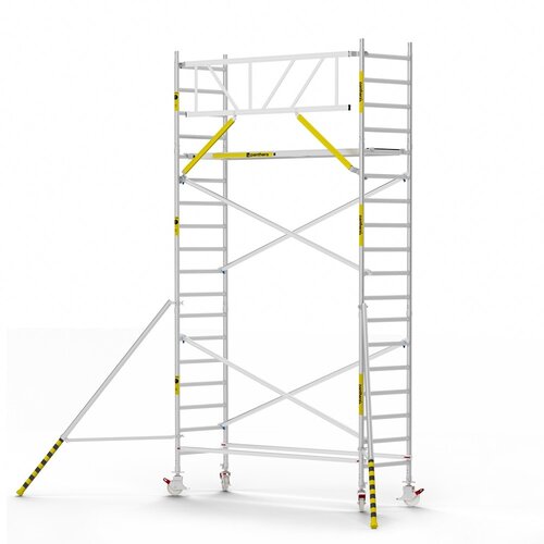 Panthera Panthera Basic met voorloopleuning rolsteiger carbon vloer 90x305x6,2m werkhoogte