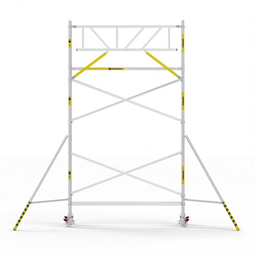 Panthera Panthera Basic met voorloopleuning rolsteiger carbon vloer 90x305x6,2m werkhoogte