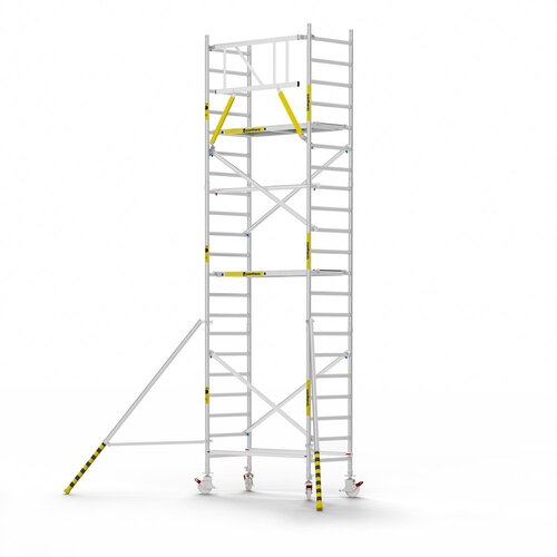 Panthera Panthera Basic met voorloopleuning rolsteiger carbon vloer 90x185x7,2m werkhoogte