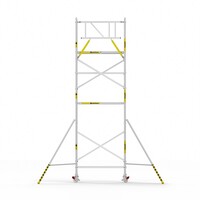 Panthera Panthera Basic met voorloopleuning rolsteiger carbon vloer 90x185x7,2m werkhoogte