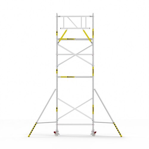 Panthera Panthera Basic met voorloopleuning rolsteiger carbon vloer 90x185x7,2m werkhoogte