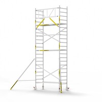 Panthera Panthera Basic met voorloopleuning rolsteiger carbon vloer 90x245x7,2m werkhoogte