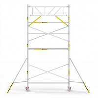 Panthera Panthera Basic met voorloopleuning rolsteiger carbon vloer 90x305x7,2m werkhoogte