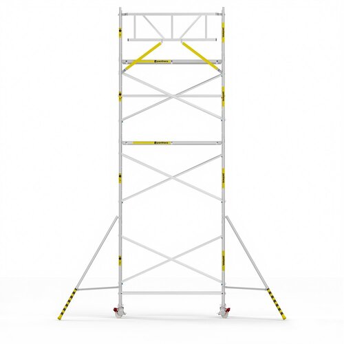 Panthera Basic met voorloopleuning rolsteiger carbon vloer 90x245x8,2m werkhoogte Panthera Panthera Basic met voorloopleuning rolsteiger carbon vloer 90x245x8,2m werkhoogte