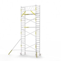 Panthera Panthera Basic met voorloopleuning rolsteiger carbon vloer 90x305x8,2m werkhoogte