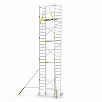 Panthera Panthera Basic met voorloopleuning rolsteiger carbon vloer 90x185x9,2m werkhoogte