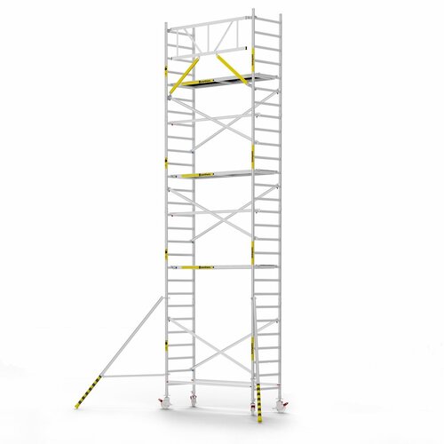 Panthera Basic met voorloopleuning rolsteiger carbon vloer 90x245x9,2m werkhoogte Panthera Panthera Basic met voorloopleuning rolsteiger carbon vloer 90x245x9,2m werkhoogte