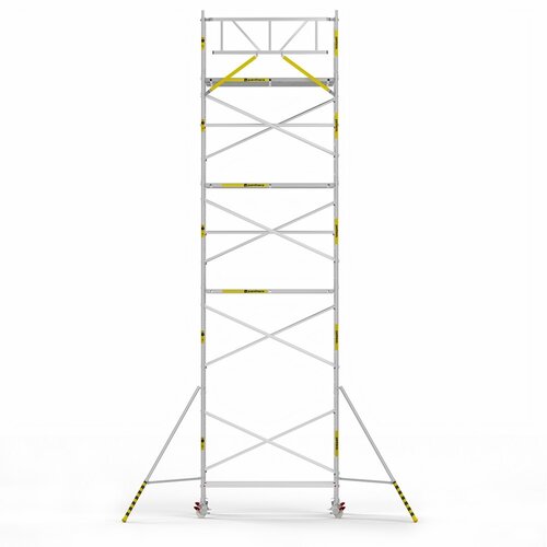 Panthera Basic met voorloopleuning rolsteiger 135x245x10,2m werkhoogte Panthera Panthera Basic met voorloopleuning rolsteiger 135x245x10,2m werkhoogte