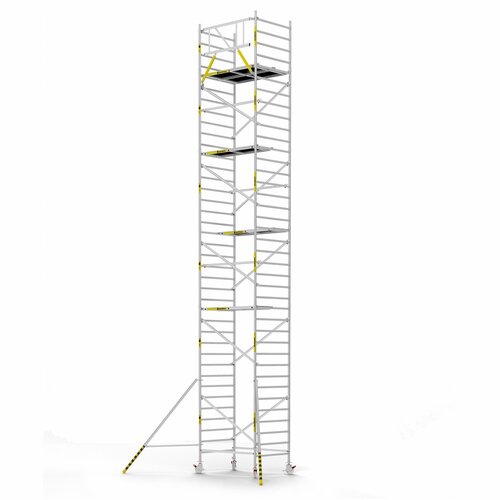 Panthera Basic met voorloopleuning rolsteiger 135x185x12,2m werkhoogte Panthera Panthera Basic met voorloopleuning rolsteiger 135x185x12,2m werkhoogte