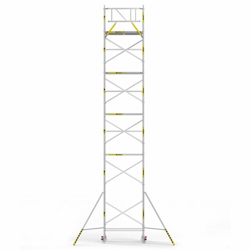 Panthera Basic met voorloopleuning rolsteiger 135x185x12,2m werkhoogte Panthera Panthera Basic met voorloopleuning rolsteiger 135x185x12,2m werkhoogte