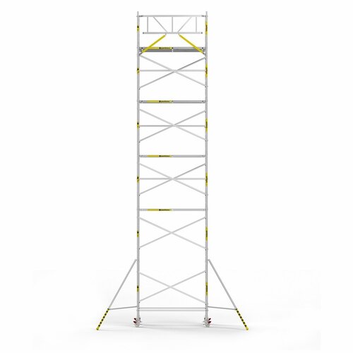 Panthera Basic met voorloopleuning rolsteiger 135x245x12,2m werkhoogte Panthera Panthera Basic met voorloopleuning rolsteiger 135x245x12,2m werkhoogte