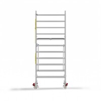 Panthera Panthera Basic met voorloopleuning rolsteiger carbon vloer 135x185x4,2m werkhoogte