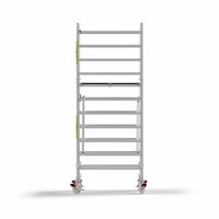 Panthera Panthera Basic met voorloopleuning rolsteiger carbon vloer 135x245x4,2m werkhoogte