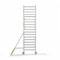 Panthera Panthera Basic met voorloopleuning rolsteiger carbon vloer 135x185x6,2m werkhoogte