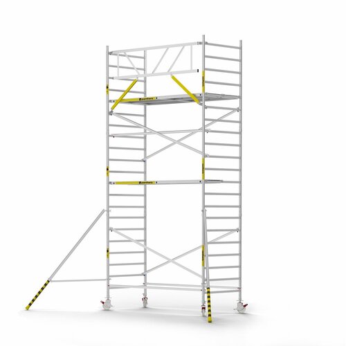 Panthera Panthera Basic met voorloopleuning rolsteiger carbon vloer 135x305x7,2m werkhoogte