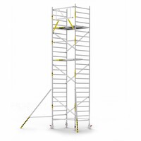 Panthera Panthera Basic met voorloopleuning rolsteiger carbon vloer 135x185x8,2m werkhoogte