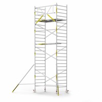 Panthera Panthera Basic met voorloopleuning rolsteiger carbon vloer 135x245x8,2m werkhoogte