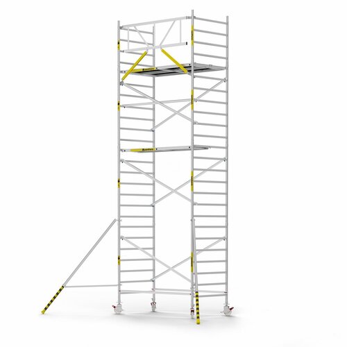 Panthera Panthera Basic met voorloopleuning rolsteiger carbon vloer 135x245x8,2m werkhoogte