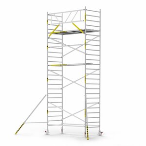 Panthera Panthera Basic met voorloopleuning rolsteiger carbon vloer 135x305x8,2m werkhoogte Panthera Basic met voorloopleuning rolsteiger carbon vloer 135x305x8,2m werkhoogte