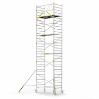 Panthera Panthera Basic met voorloopleuning rolsteiger carbon vloer 135x245x10,2m werkhoogte