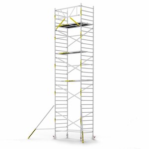 Panthera Panthera Basic met voorloopleuning rolsteiger carbon vloer 135x245x10,2m werkhoogte Panthera Basic met voorloopleuning rolsteiger carbon vloer 135x245x10,2m werkhoogte