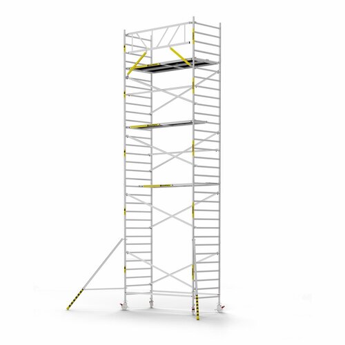 Panthera Basic met voorloopleuning rolsteiger carbon vloer 135x305x10,2m werkhoogte Panthera Panthera Basic met voorloopleuning rolsteiger carbon vloer 135x305x10,2m werkhoogte