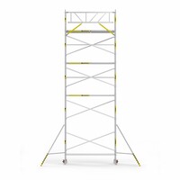 Panthera Panthera Basic met voorloopleuning rolsteiger carbon vloer 135x305x10,2m werkhoogte