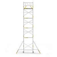 Panthera Panthera Basic met voorloopleuning rolsteiger carbon vloer 135x185x11,2m werkhoogte