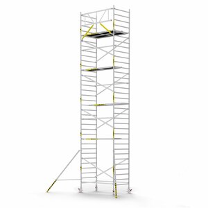 Panthera Panthera Basic met voorloopleuning rolsteiger carbon vloer 135x245x11,2m werkhoogte Panthera Basic met voorloopleuning rolsteiger carbon vloer 135x245x11,2m werkhoogte