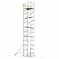 Panthera Panthera Basic met voorloopleuning rolsteiger carbon vloer 135x185x12,2m werkhoogte