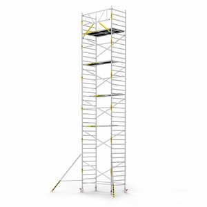 Panthera Basic met voorloopleuning rolsteiger carbon vloer 135x245x12,2m werkhoogte