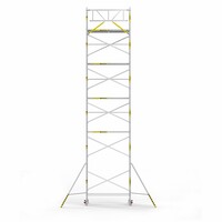 Panthera Panthera Basic met voorloopleuning rolsteiger carbon vloer 135x245x12,2m werkhoogte