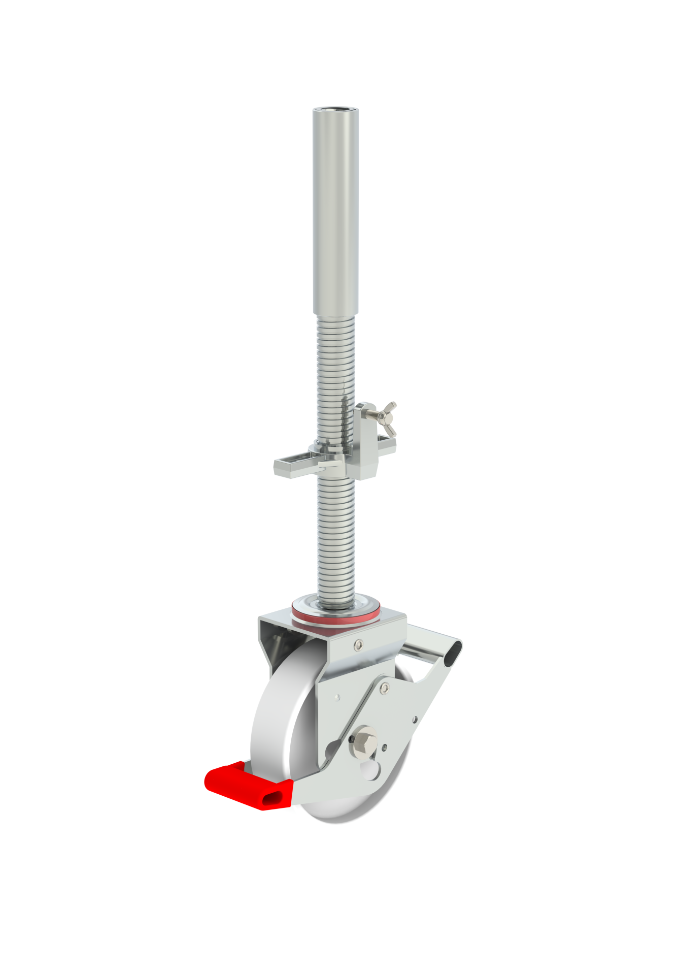 Wiel 200 mm met spindel