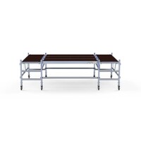 Panthera Panthera Stukadoors werkplatform laag 190x340 3m werkhoogte Panthera Panthera Stukadoors werkplatform laag 190x340 3m werkhoogte