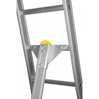 Panthera Panthera Driepoot plukladder 8 sporten geanodiseerd