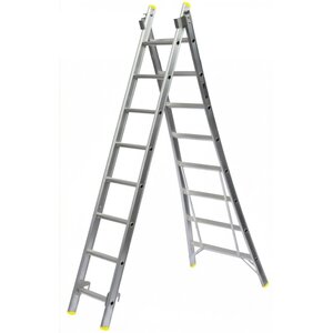 Panthera Reformladder dubbel uitgebogen 2 x 10 sporten