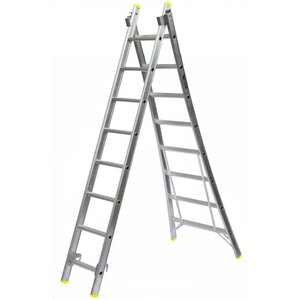 Panthera Reform ladder 2x10 uitgebogen geanodiseerd