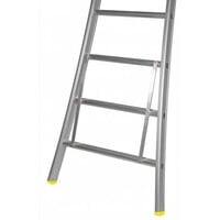 Panthera Panthera Reformladder driedelig uitgebogen 3 x 10 sporten + gevelrollen