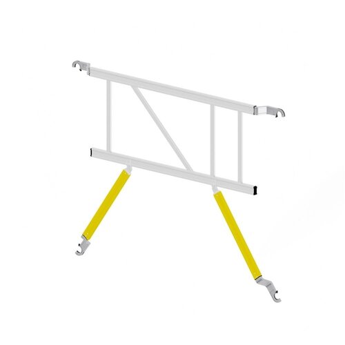 Panthera PRO met dubbele voorloopleuning 75x185x4,2m werkhoogte Panthera Panthera PRO met dubbele voorloopleuning 75x185x4,2m werkhoogte