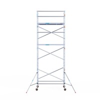 Euroscaffold Euroscaffold Budget Rolsteiger 135 x 250 x 8,2m werkhoogte Euroscaffold Euroscaffold Budget Rolsteiger 135 x 250 x 8,2m werkhoogte
