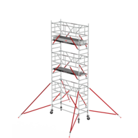 Altrex Rolsteiger RS TOWER 51 PLUS-S met Safe-Quick® 2 Guardrail – 90x305 7,2m werkhoogte Altrex Rolsteiger RS TOWER 51 PLUS-S met Safe-Quick® 2 Guardrail – 90x305 7,2m werkhoogte