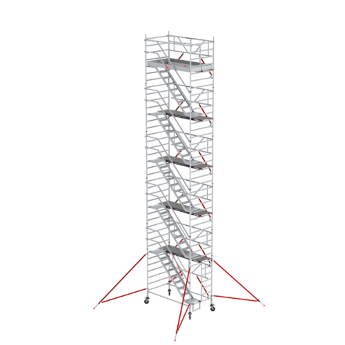 Trapsteiger RS TOWER 53-S met Safe-Quick® 2 Guardrail – 135x185 12,2m werkhoogte Altrex Trapsteiger RS TOWER 53-S met Safe-Quick® 2 Guardrail – 135x185 12,2m werkhoogte