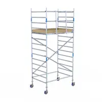 Alumexx Rolsteiger Alumexx Basic 135 x 190 x 5.20m werkhoogte met carbon platformen