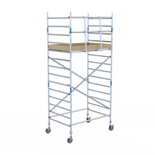 Alumexx Rolsteiger Alumexx Basic 135 x 190 x 5.20m werkhoogte met carbon platformen