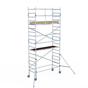 Alumexx Rolsteiger Alumexx Basic 90 x 190 x 8.20m werkhoogte met carbon platformen Rolsteiger Alumexx Basic 90 x 190 x 8.20m werkhoogte met carbon platformen