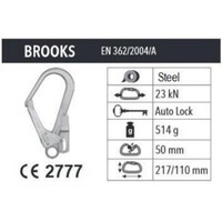 EDGE EDGE Brooks: Stalen steigerbouwhaak EDGE EDGE Brooks: Stalen steigerbouwhaak