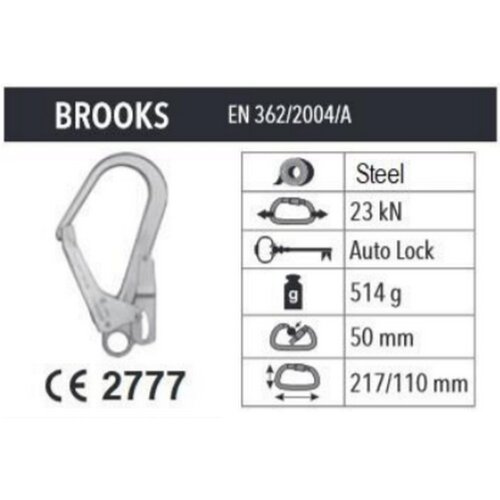 EDGE Brooks: Stalen steigerbouwhaak EDGE EDGE Brooks: Stalen steigerbouwhaak